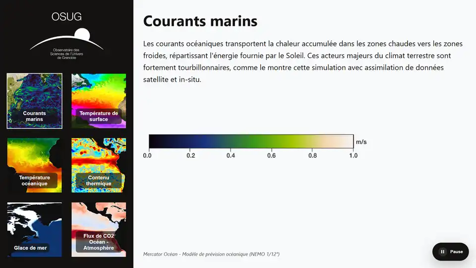 Aperçu du projet Espace Museo de l'OSUG (CNRS)